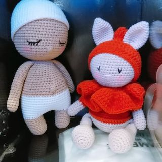 Thỏ len handmade