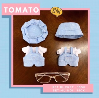 Set outfit cho doll 15cm và 20cm