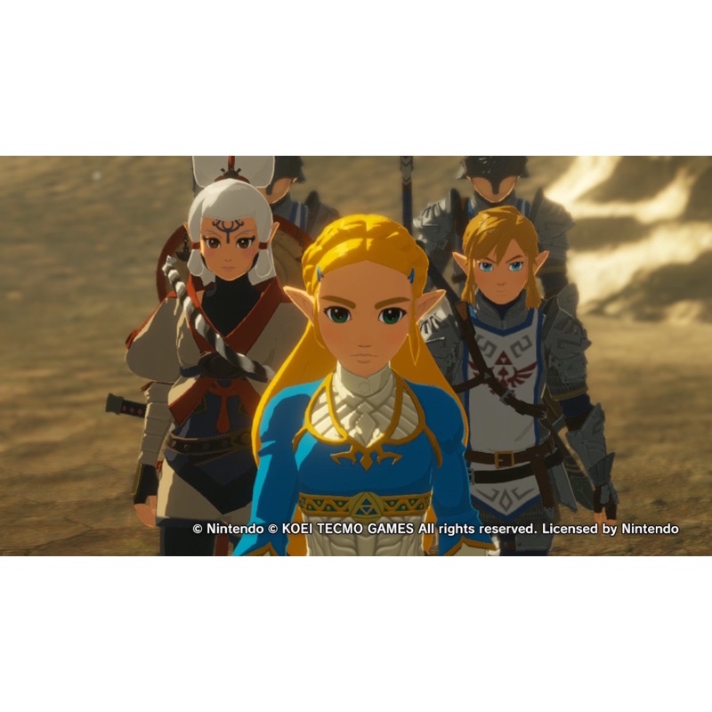 Đĩa game nintendo switch: hyrule warriors New/like new