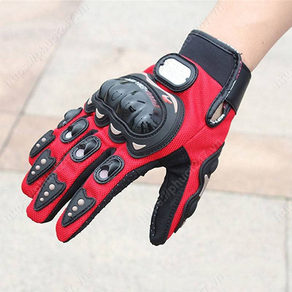Găng Tay Phượt Thủ Pro - ĐỎ