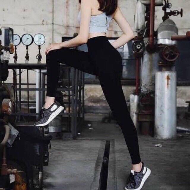 Quần Legging Gen Bụng Mỡ Với Cạp Siêu Cao Chất Liệu Vải Umi Cao Cấp