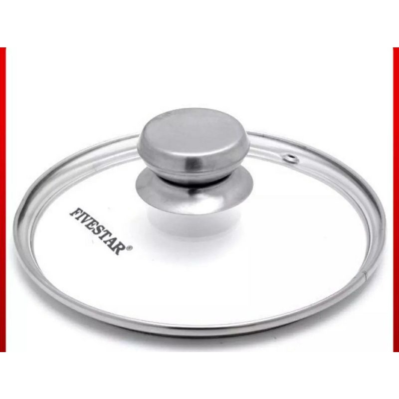 Chảo chống dính FIVESTAR STANDARD 32 CM KÈM nắp kiếng nấu được bếp từ, bếp ga, bếp hồng ngoại BẢO HÀNH 5 NẮM