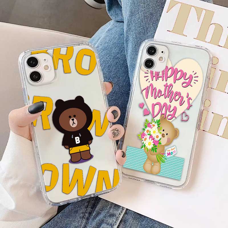 ốp điện thoại Samsung A3 A5 A7 J1 J2 J3 J5 J7 Prime Pro 2015 2016 2017 ốp lưng Cute bear-2