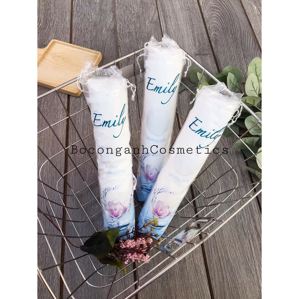 Bông Tẩy Trang Emily Đức -100% Bông Cotton Gói 120 Miếng. | BigBuy360 - bigbuy360.vn