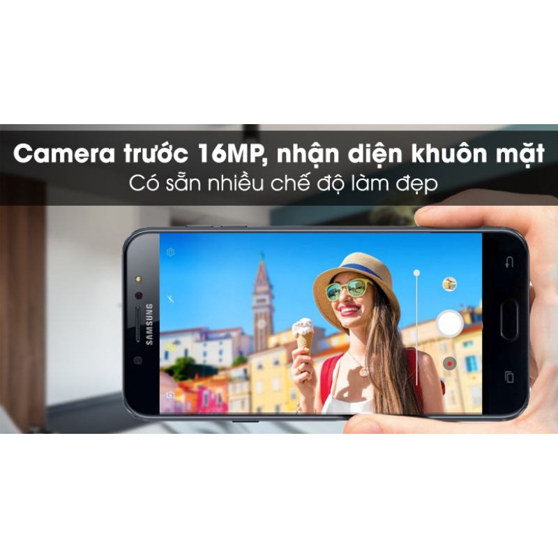 Điện thoại Samsung galaxy j7+ màu trắng