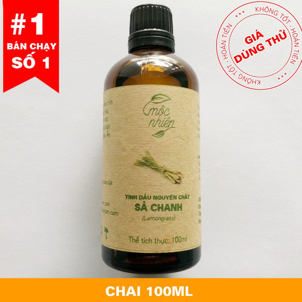 Tinh dầu nguyên chất loại to 100ml Mộc Nhiên