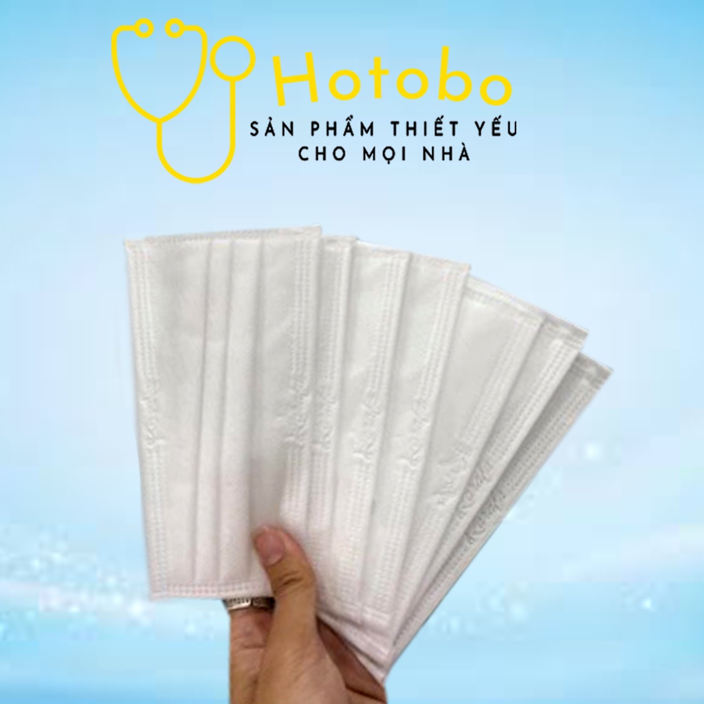 khẩu trang y tế trắng Cao Cấp Kháng Khuẩn Hộp 50 Chiếc Bảo Tiến | BigBuy360 - bigbuy360.vn