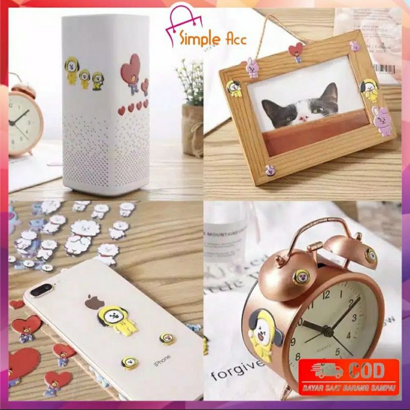 Mới Sticker Dán Điện Thoại, Laptop Hình Hoạt Hình 3d