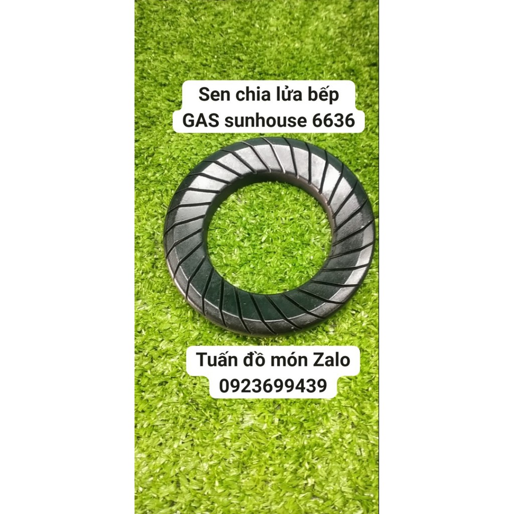 sen chia lửa bếp gas âm Sunhouse SHB6636 phụ kiện phụ tùng linh kiện chính hãng