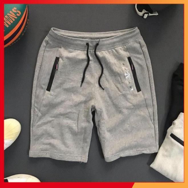 Quần Sort Nam 💰FREESHIP – HÀNG CHẤT💰 Lưng Thun Có Dây Buộc Và Khóa Kéo, Thun Nỉ Cao Cấp - R85