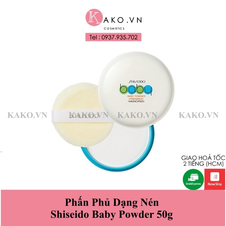 Phấn phủ Shiseido Baby Powder, 50gr