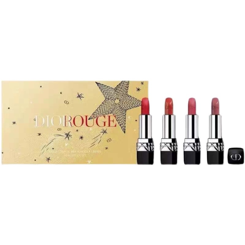 Set 4 son môi dior dưỡng ẩm màu sắc thời trang