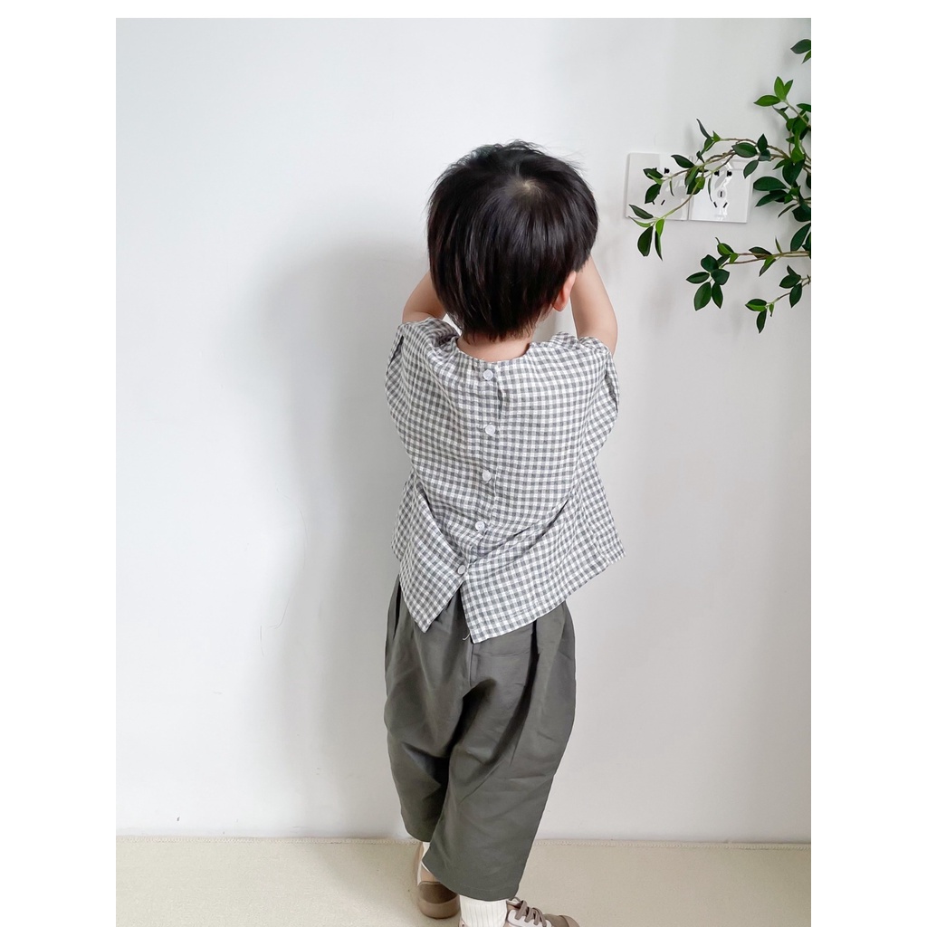 RG462_Rập giấy may áo tay liền trẻ em