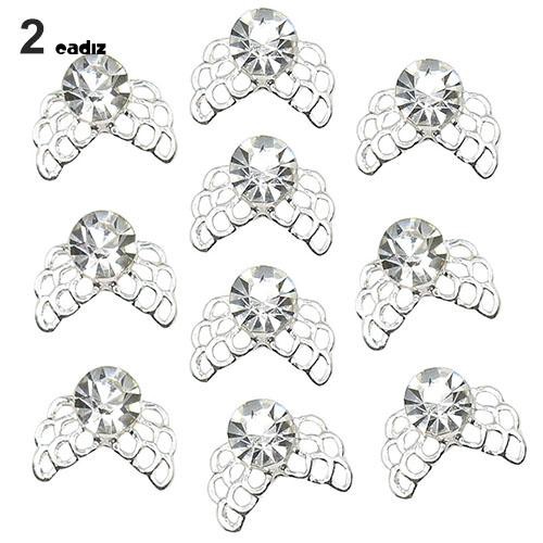 Bộ 10 miếng dán 3D trang trí móng tay nghệ thuật