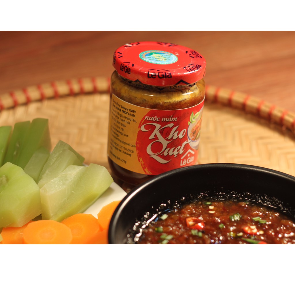 Mắm Kho Quẹt Lê Gia - Hũ thủy tinh 240g | BigBuy360 - bigbuy360.vn