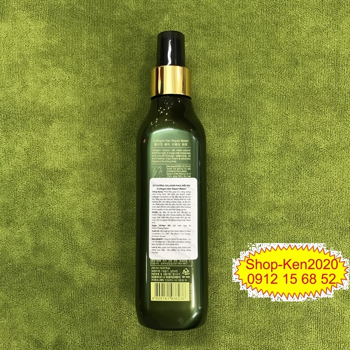 Xịt dưỡng phục hồi tóc Sophia Collagen Hair Repair Water 250ml