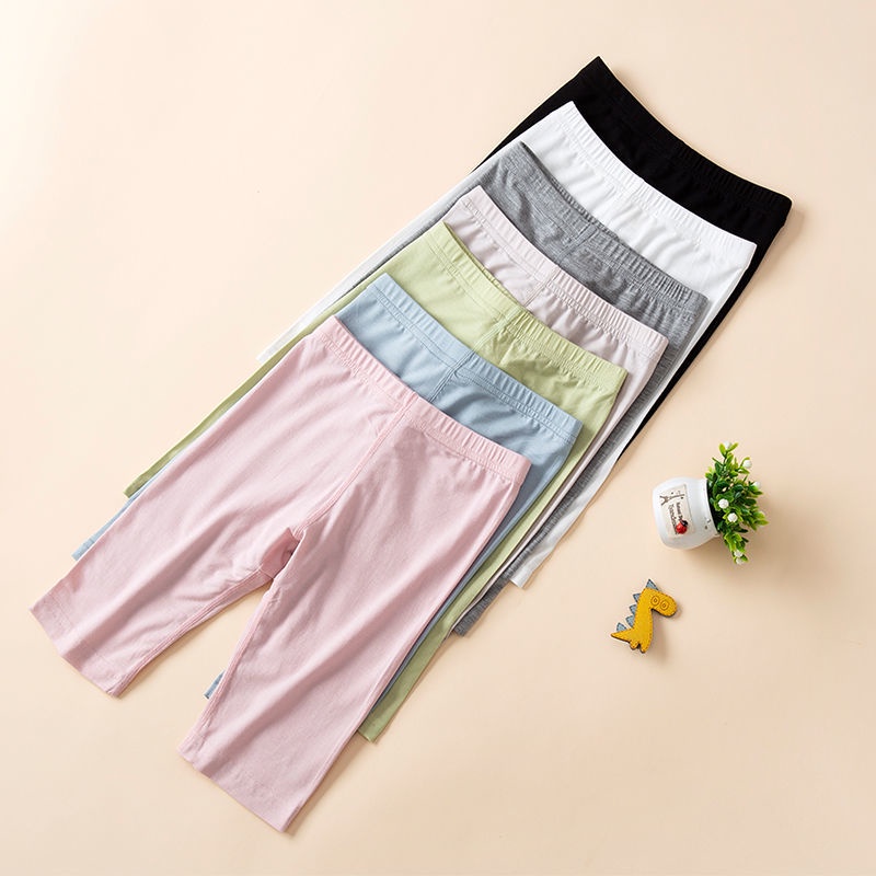 Quần đùi bé gái dáng lửng chất vải cotton thoáng mát co giãn 4c,quần đùi lửng cho bé gái từ 10-30kg
