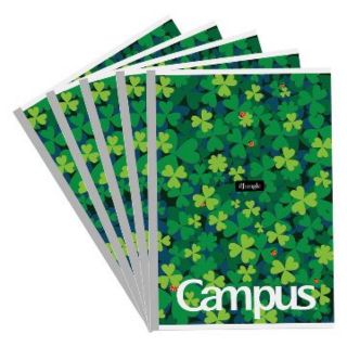 Combo 5 vở kẻ ngang 200 trang campus A4
