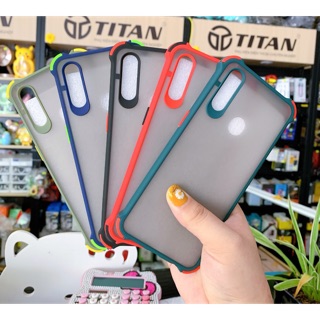 Ốp lưng nhám viền màu OPPO A31 2020 cho nam