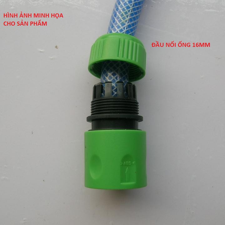 ĐẦU XỊT NƯỚC VÀ NỐI CHO ỐNG 16mm TÍCH HỢP ĐẦU VÒI NƯỚC CÓ REN NGOÀI 20mm OR 25mm - 397
