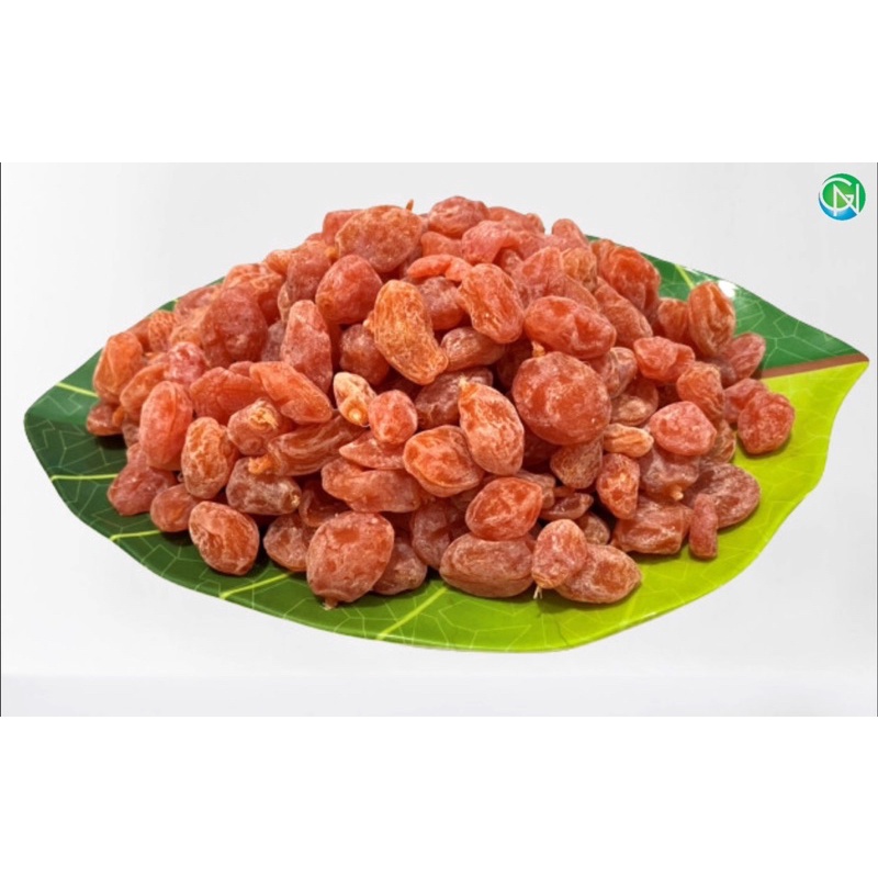 Xí Muội Đào Hồng Ô Mai Đào Hồng Chua Ngọt -  Hộp 250g/500g