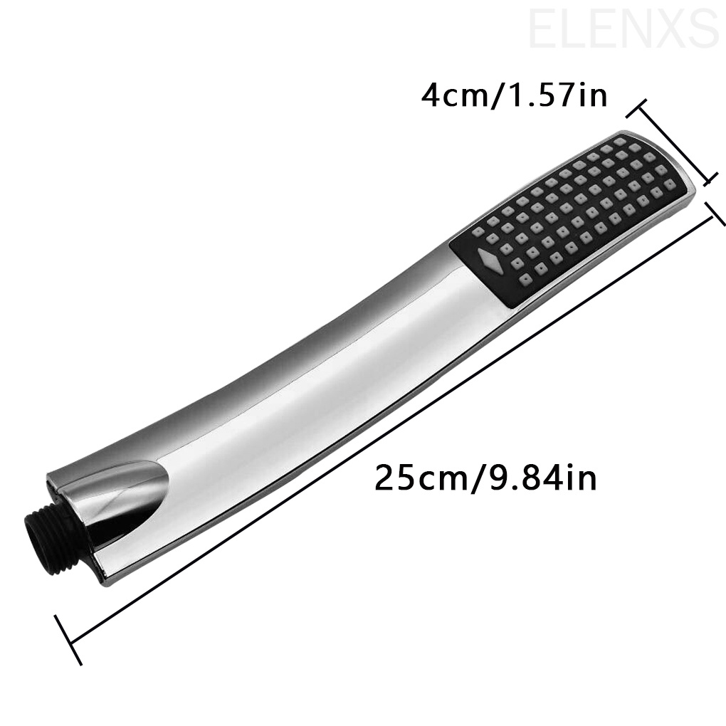 Đầu Vòi Sen Hình Vuông Cầm Tay Áp Suất Cao Bằng Nhựa Tiện Dụng