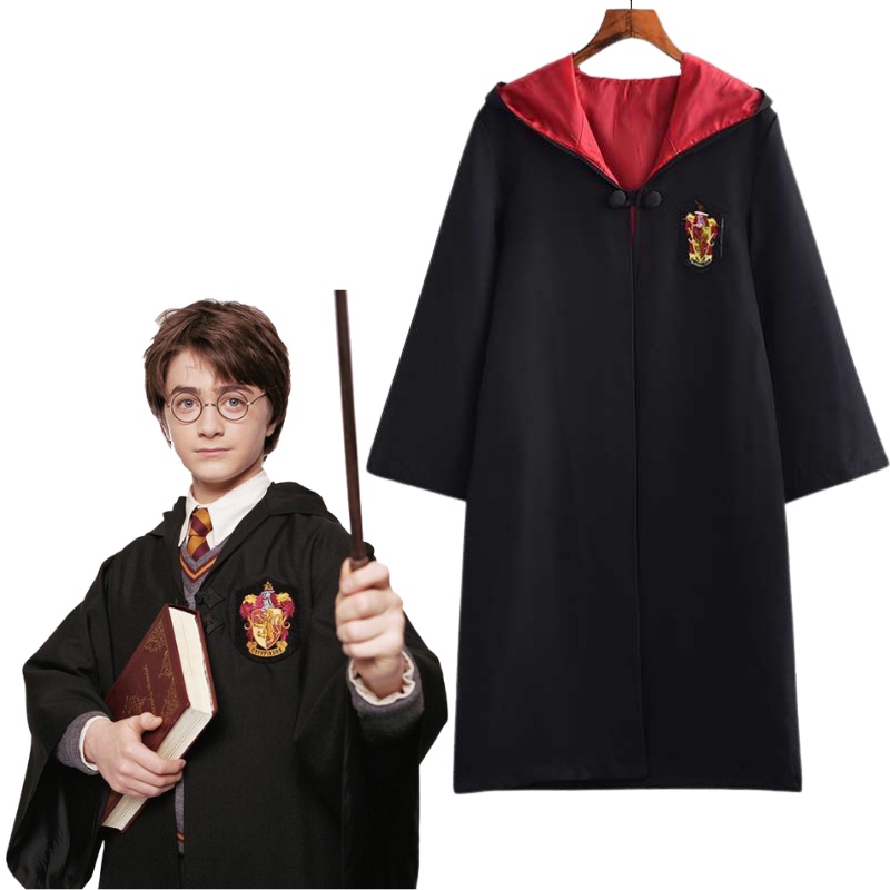 Áo Choàng Hóa Trang Harry Potter Cho Bé