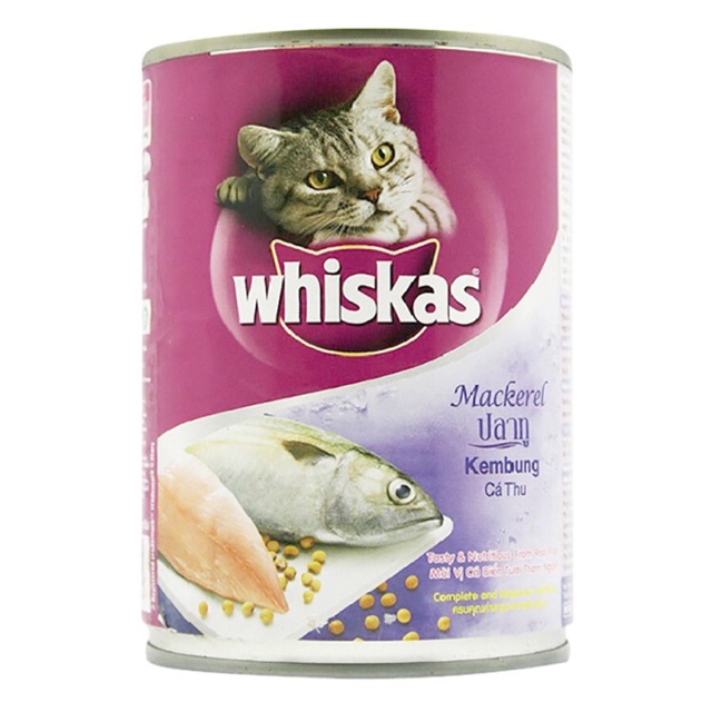 Pate whiskas dạng lon