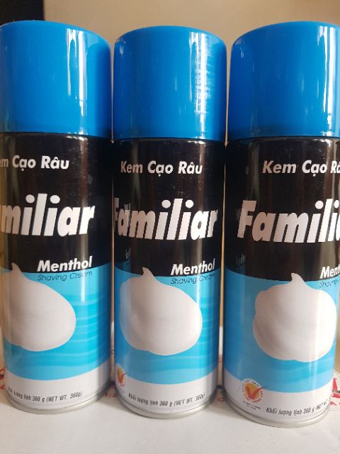 Giảm giá - Kem Cạo Râu Familiar 360g/300g/175g