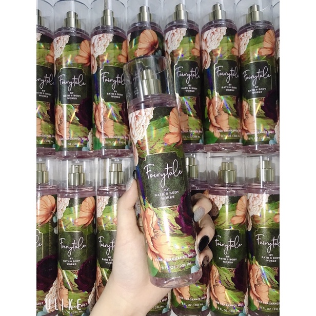 Body Mist xịt thơm toàn thân Fairytale Bath And Body Works Usa fullsize 236ML