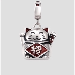 Charm bạc thái - Mèo thần tài s925 Cao Cấp