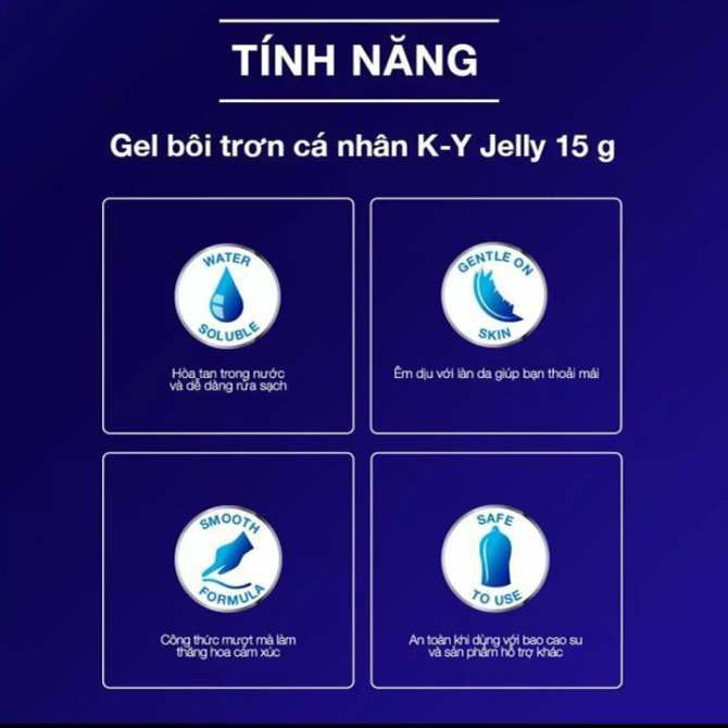 [giao hàng tận nơi]Bộ 2 Gel Bôi Trơn Durex K-Y Jelly 50g