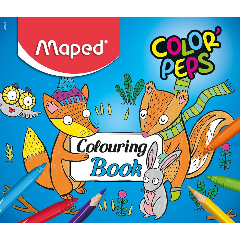 Tập tô màu Maped dùng cho trẻ em