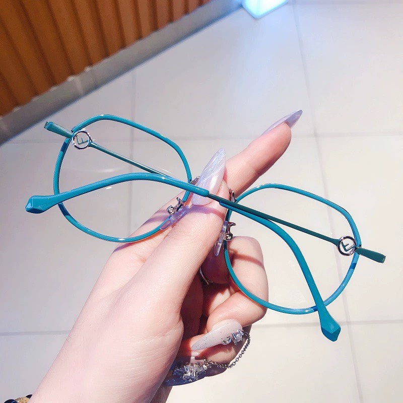 Kính Form tròn Nam Nữ 607 Chất liệuhợp kim và nhựa hàn quốc kiểu dáng hot trend