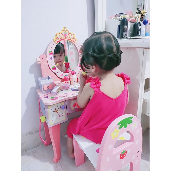Bàn trang điểm cho bé gái  ib phí ship