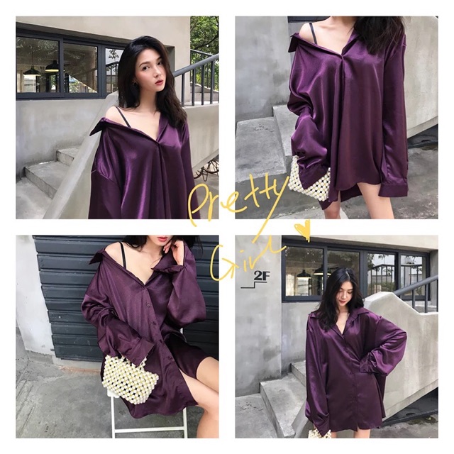 Vải lụa nhũ bóng may áo - Vải satin nhũ bóng may áo halogram