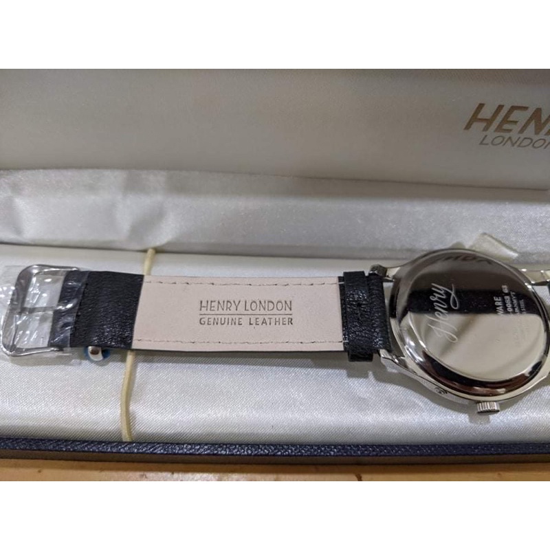 Đồng hồ nam Henry London HL-39 thép không gỉ màu bạc