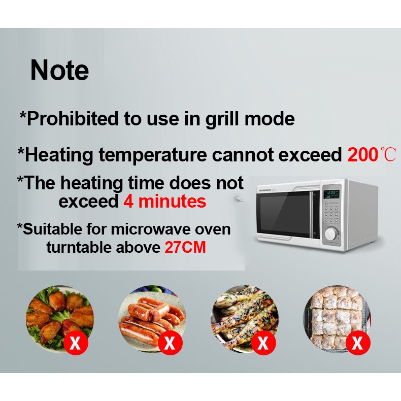 Nồi hấp hai tầng bằng nhựa hình tròn có nắp đậy có thể dùng trong lò vi sóng phong cách châu Âu