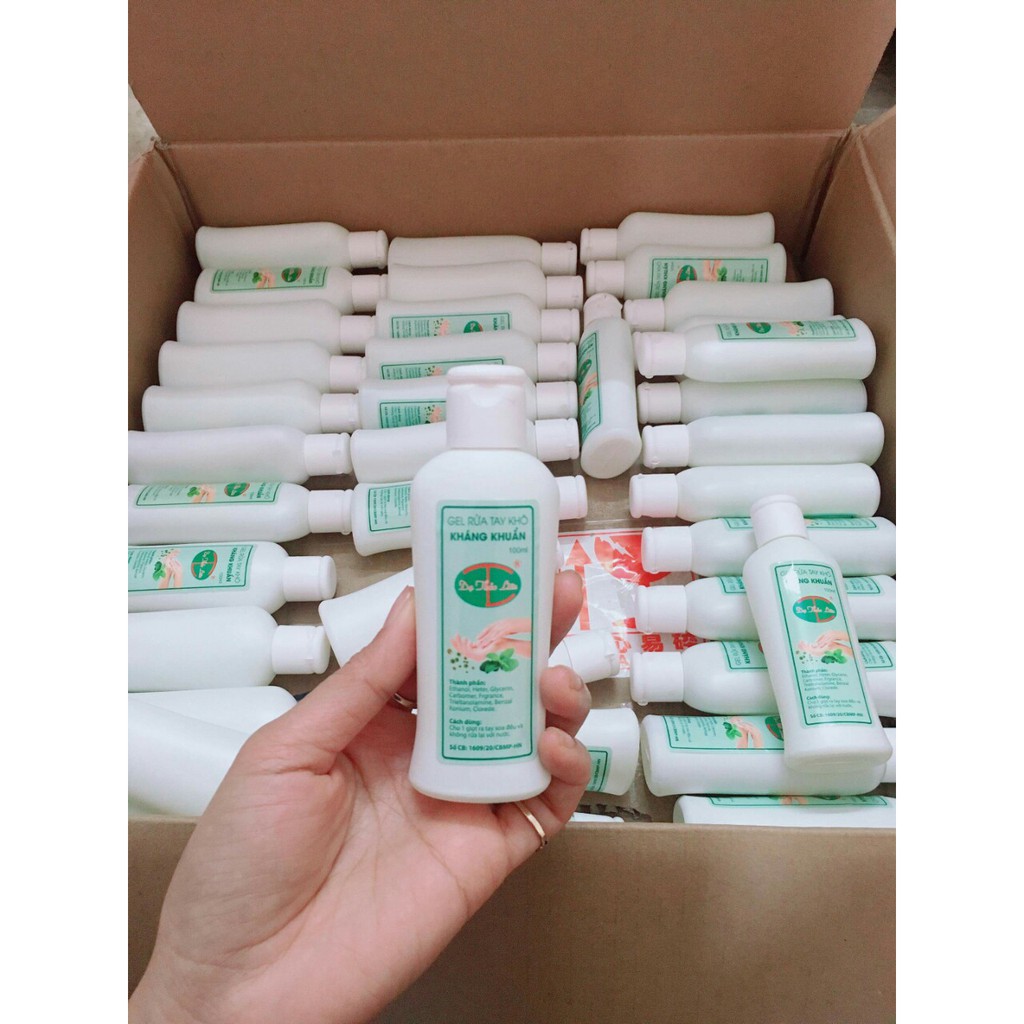 [CÓ SẴN] GEL RỬA TAY KHÔ DIỆT KHUẨN DTL - 100ml