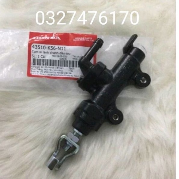 ben đạp heo thắng , phanh sau xe WINNER 150 zin honda