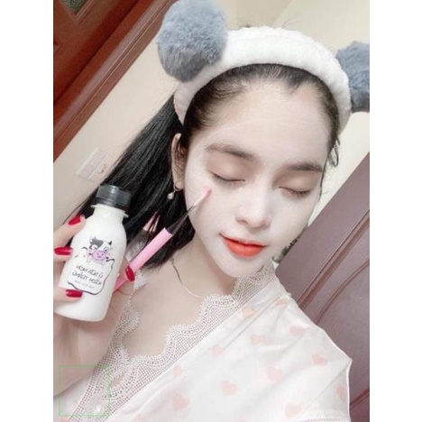 Ủ sữa non kích trắng chai nhỏ