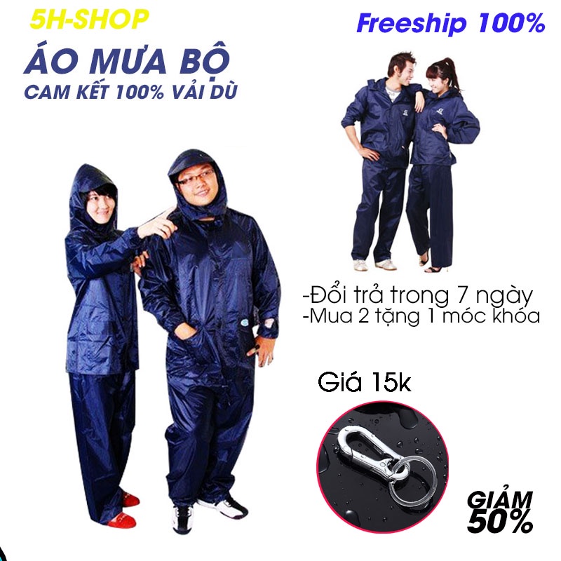 Áo Mưa Bộ 1xl 2 xl và 3xl