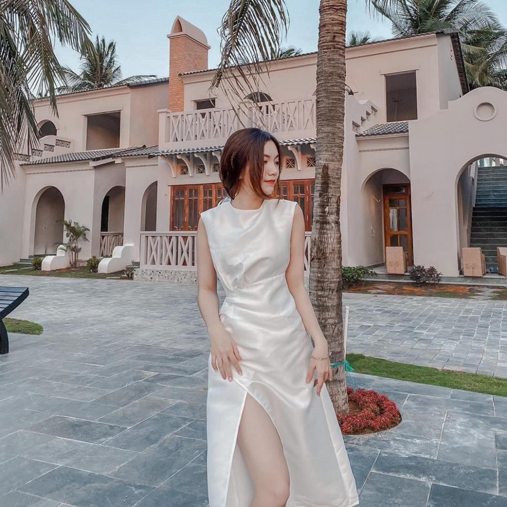 Đầm dự tiệc xẻ tà sang trọng kèm ảnh thật | BigBuy360 - bigbuy360.vn
