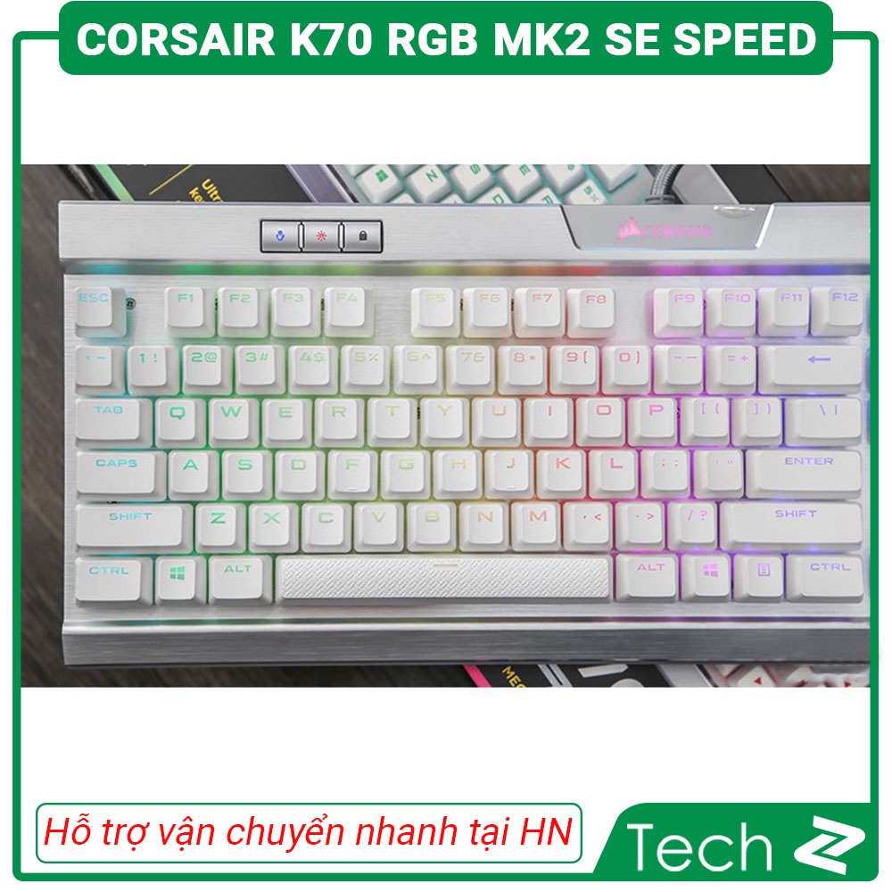 Bàn phím cơ Corsair K70 RGB MK2 SE Speed Switch