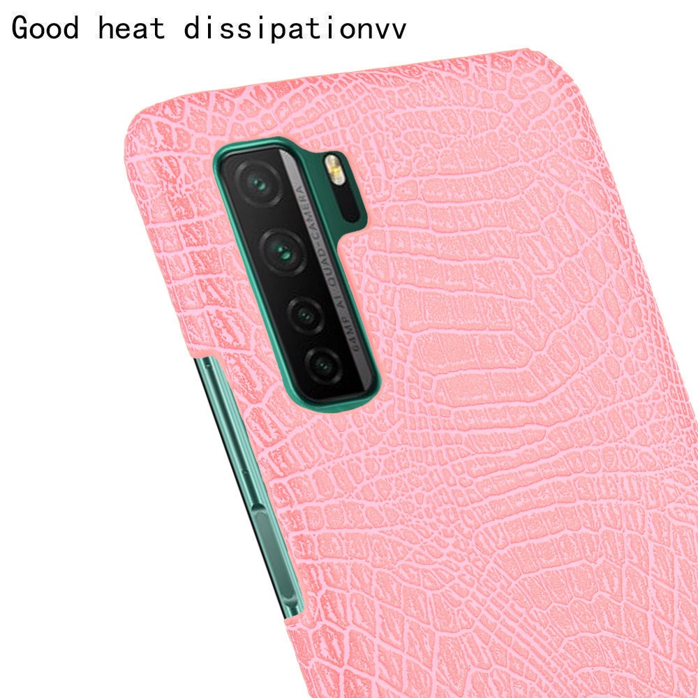 Ốp Điện Thoại Nhựa Cứng Giả Da Cá Sấu Thời Trang Cho Huawei Honor 30 20 Pro Plus 10 Lite