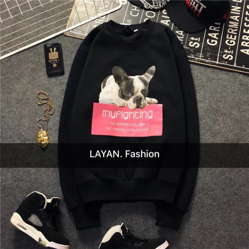 ÁO SWEATER NAM NỮ LOGO IM