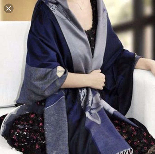 Khăn Choàng hoa ly chất liệu siêu đẹp