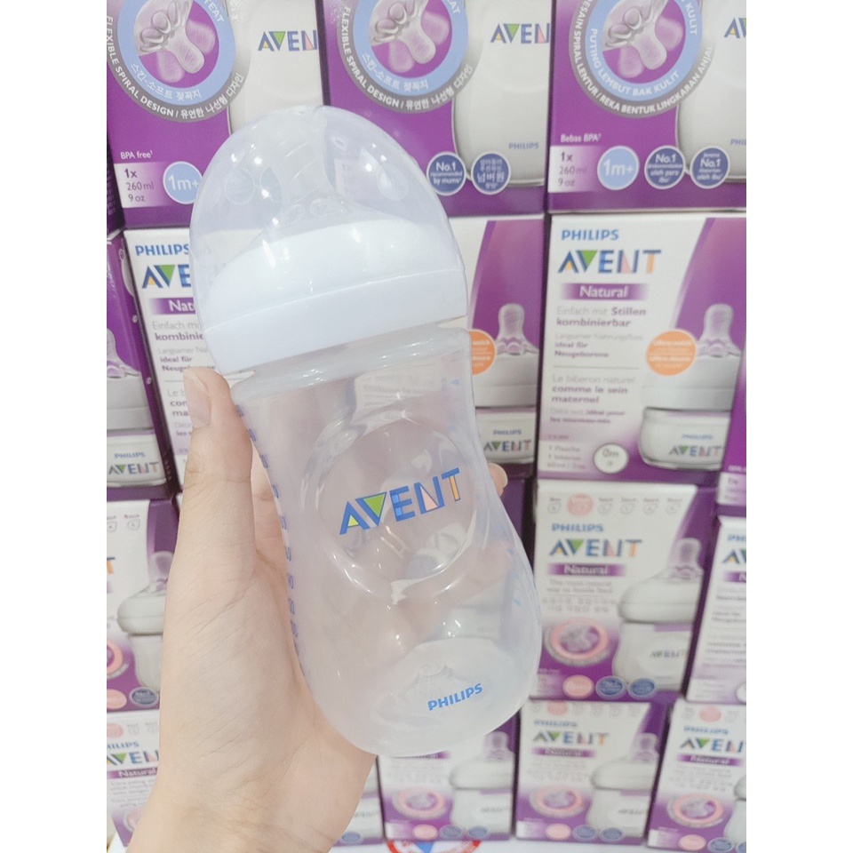 Bình Sữa Philips Avent Natural Loại 60ML/125ML