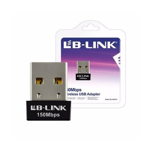 USB Wifi LB-LINK BL-WN151 -Đơn giản cài đặt và cấu hình/150Mbps không dây-Chính hãng - Bảo hành