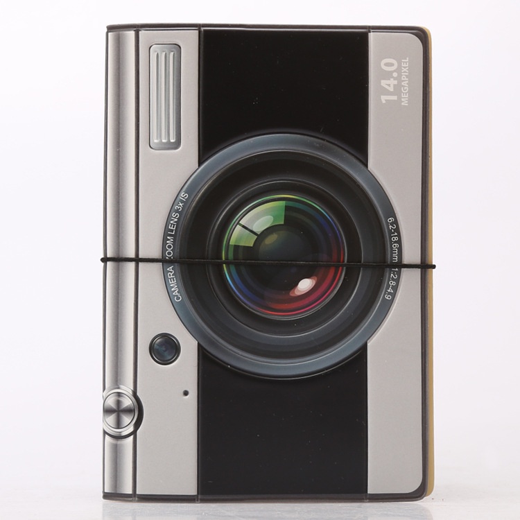 Vỏ Bọc Hộ Chiếu In Hình Máy Ảnh 3D Sáng Tạo